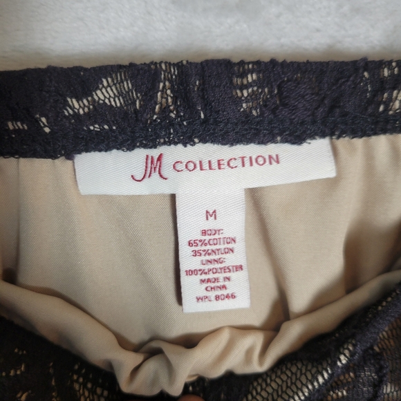 Y2K Black Lace Whimsigoth Maxi Skirt Medium - Picture 5 of 10